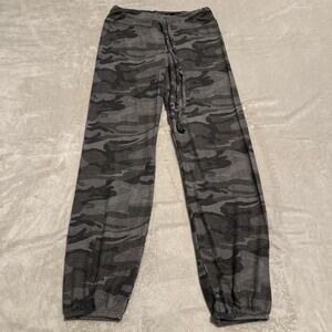 SUNDRY HEATHER GRAY GREY CAMO SWEATPANTS JOGGERS SUPER SOFT Size XS